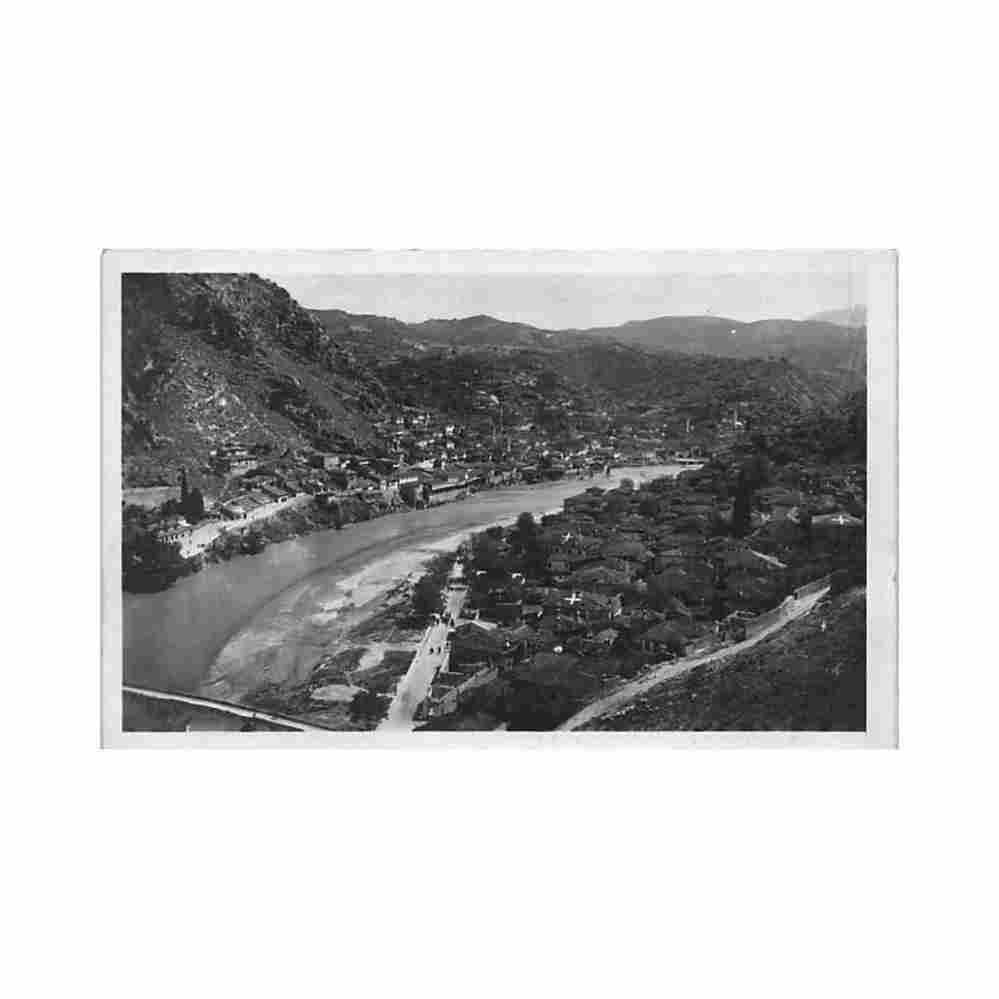 albania berat general view see scans for condition Vintage A4 Photo Print