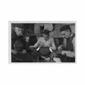 albania embroiderers austrian publiser bromsilber karte imprint on reverse Vintage A4 Photo Print