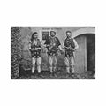 albania shkoder group of albanian warriors marubbi Vintage A4 Photo Print