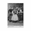 albania shkoder group of armed men marubbi Vintage A4 Photo Print