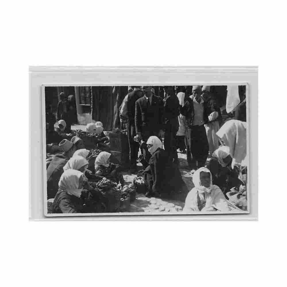 albania tirana the thursday parade circa 1932 agence trampus Vintage A4 Photo Print