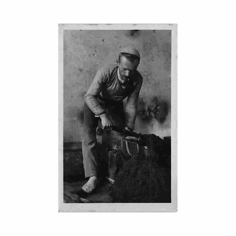albania tobacco cutter Vintage A4 Photo Print