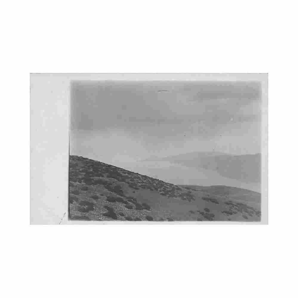 albania view on prespa lake world war one Vintage A4 Photo Print