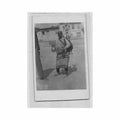 albania water seller circa 1932 agence trampus Vintage A4 Photo Print