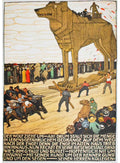 albert weisgerber umzugsanzeige je wolfensberger 1911 2 Advert A4 Photo Print