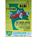 albi xxie circuit de vitesse automobile 1962 2 Advert A4 Photo Print