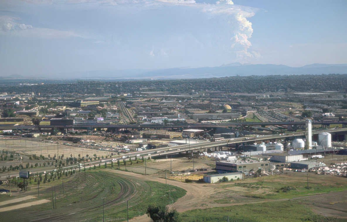 albuquerque chemicalfire 2024 Vintage A4 Photo Print
