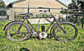alcyon motorbike A4 Photo Print