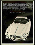 alfa romeo car advert 1960s 2 Advert A4 Photo Print