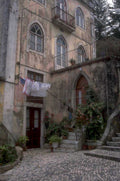 alfama village portugal 1980s 1990s A4 Photo Print