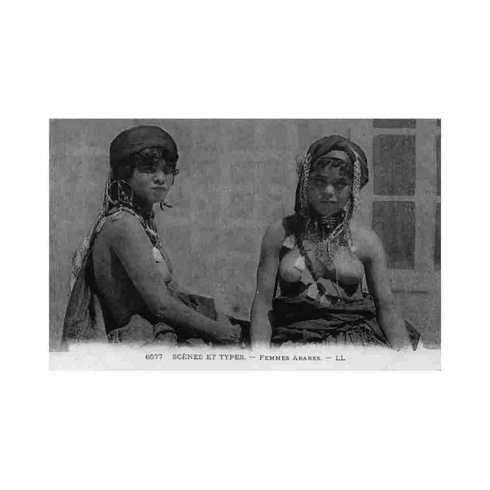 algeria arab women levy ll 6577 nu ethnique algerie femmes arabes ed levy ll 6577 Vintage A4 Photo Print