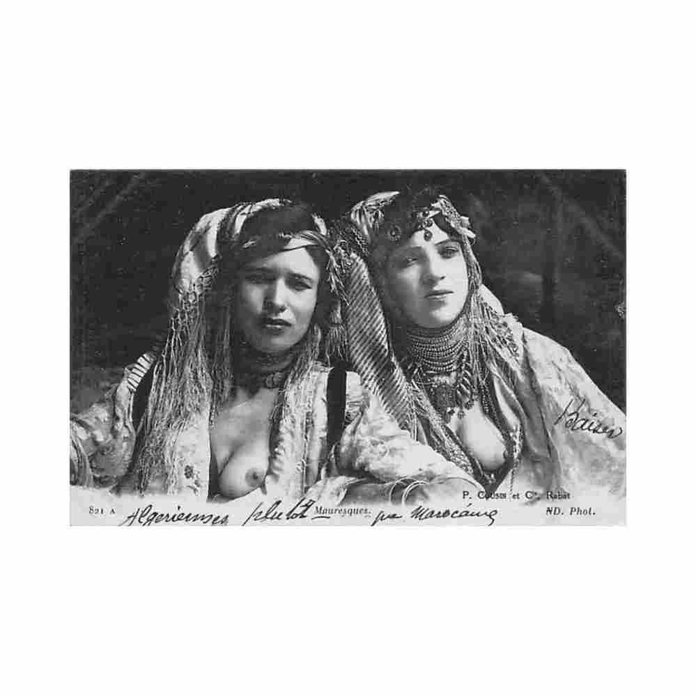 algeria moorish nd 821a Vintage A4 Photo Print