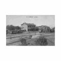 algerie ain beida la gare Vintage A4 Photo Print