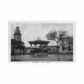 algerie ain beida place de l eglise ed p gabarre Vintage A4 Photo Print