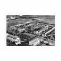 algerie ain beida vue aerienne Vintage A4 Photo Print