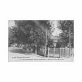 algerie ain el hadjar maison de m le maire et avenue de la gare Vintage A4 Photo Print