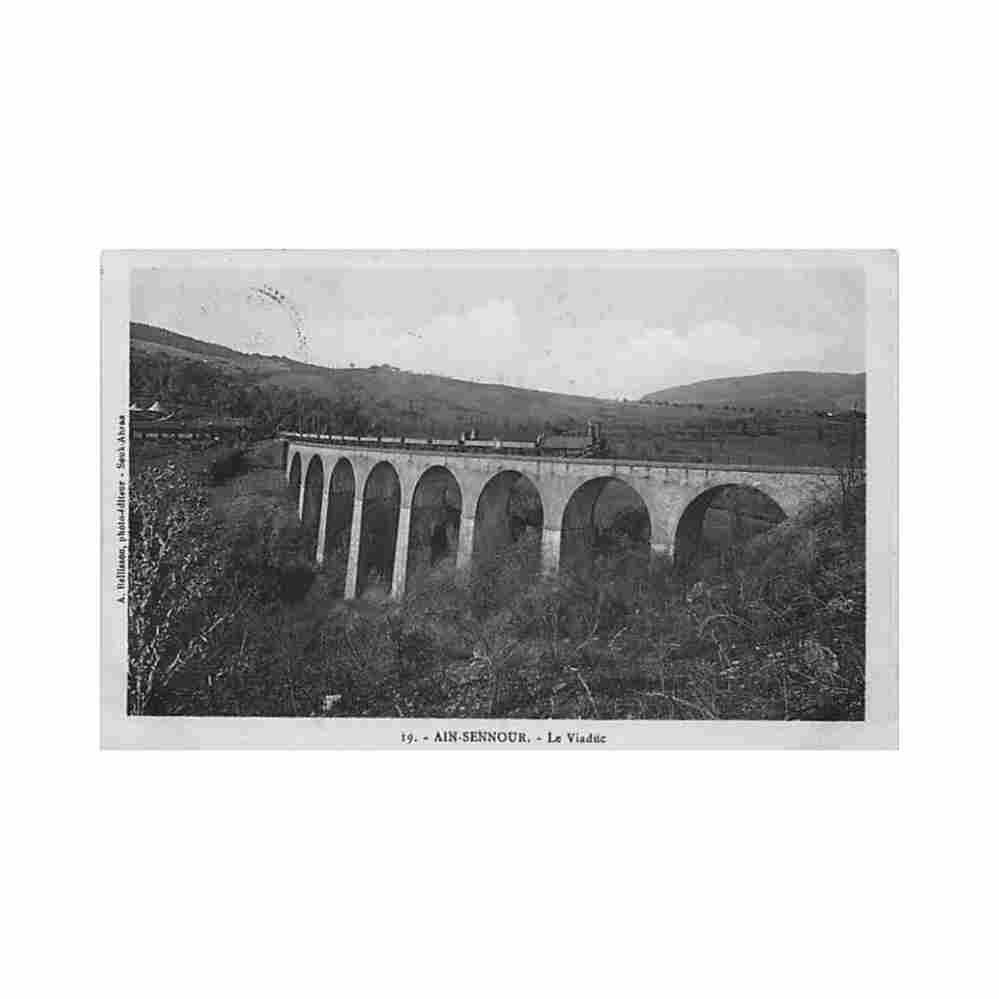 algerie ain sennour le viaduc du chemin de fer ed a bellisson 19 Vintage A4 Photo Print