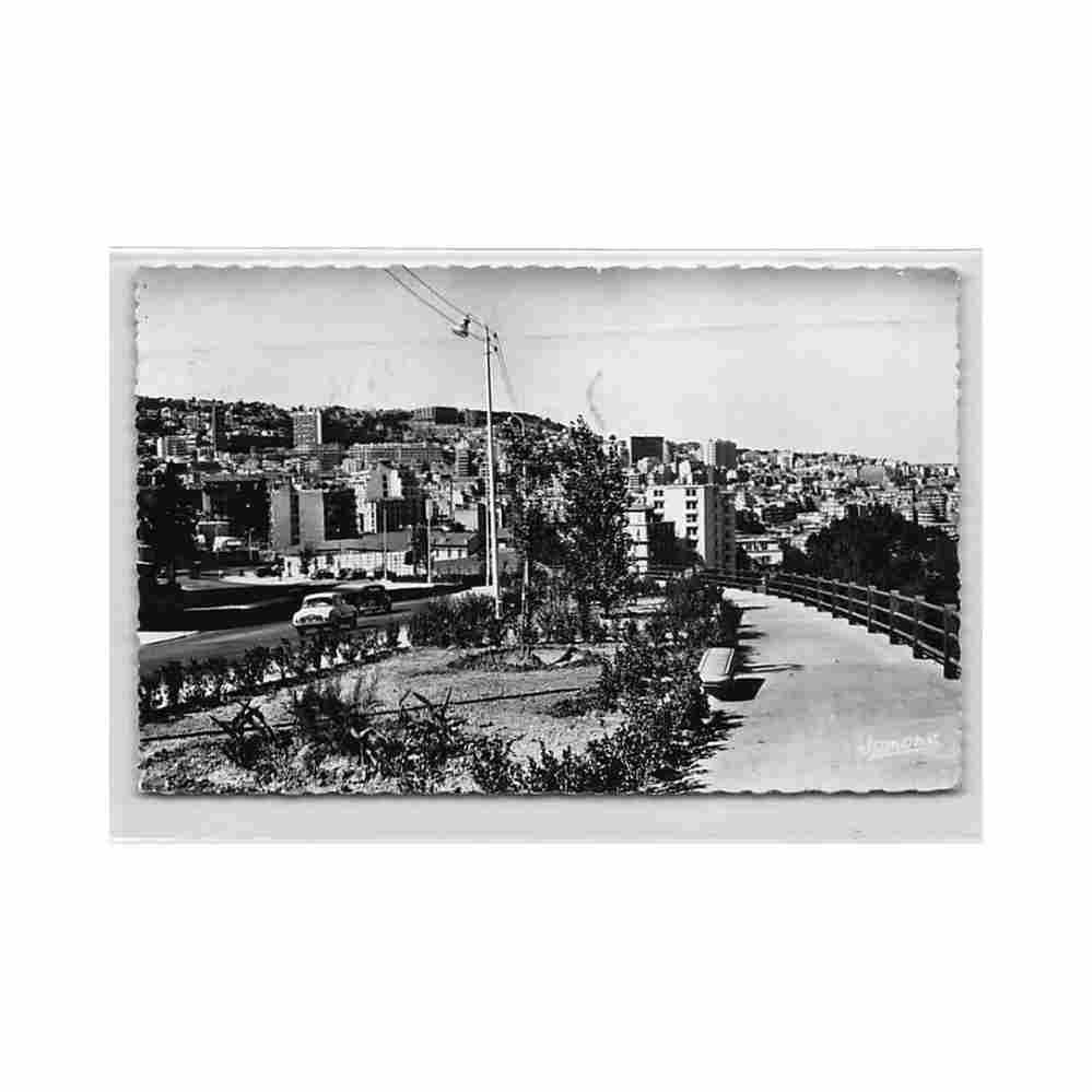 algerie alger boulevard savorgnan de brazza ed jomone 401 Vintage A4 Photo Print