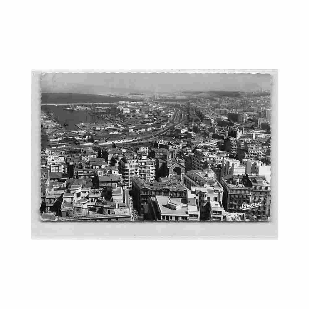 algerie alger vue generale ed jomone 189 Vintage A4 Photo Print