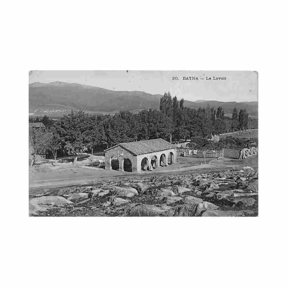 algerie batna le lavoir ed collection ideale ps 20 Vintage A4 Photo Print