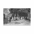 algerie blida arabes se rendant au marabout Vintage A4 Photo Print