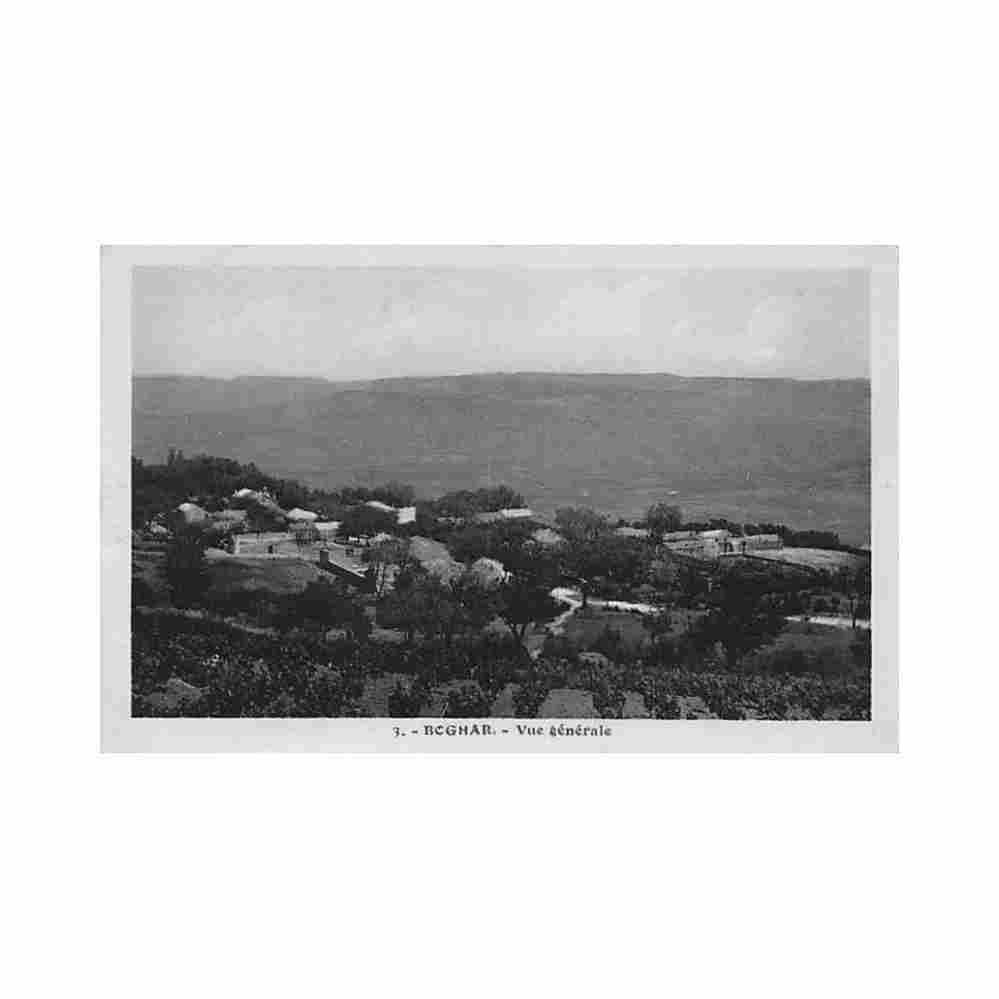 algerie boghar vue generale ed epa 3 Vintage A4 Photo Print