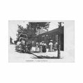 algerie cassaigne sidi ali le depart du courrier diligence Vintage A4 Photo Print
