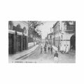 algerie cherchell rue cesaree cafe de la bourse ed levy ll 2 Vintage A4 Photo Print