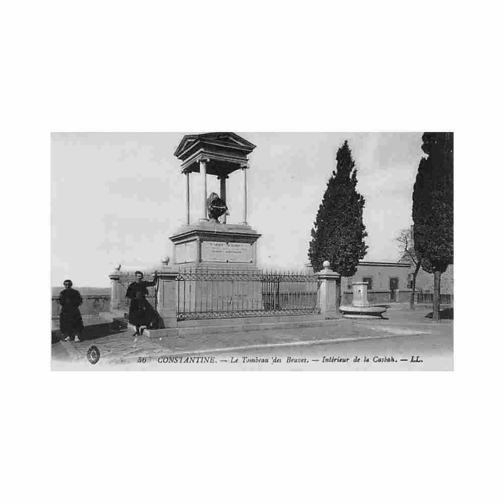 algerie constantine le tombeau des braves interieur de la casbah ed ll levy 56 Vintage A4 Photo Print