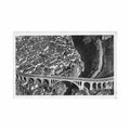 algerie constantine vue generale aerienne Vintage A4 Photo Print