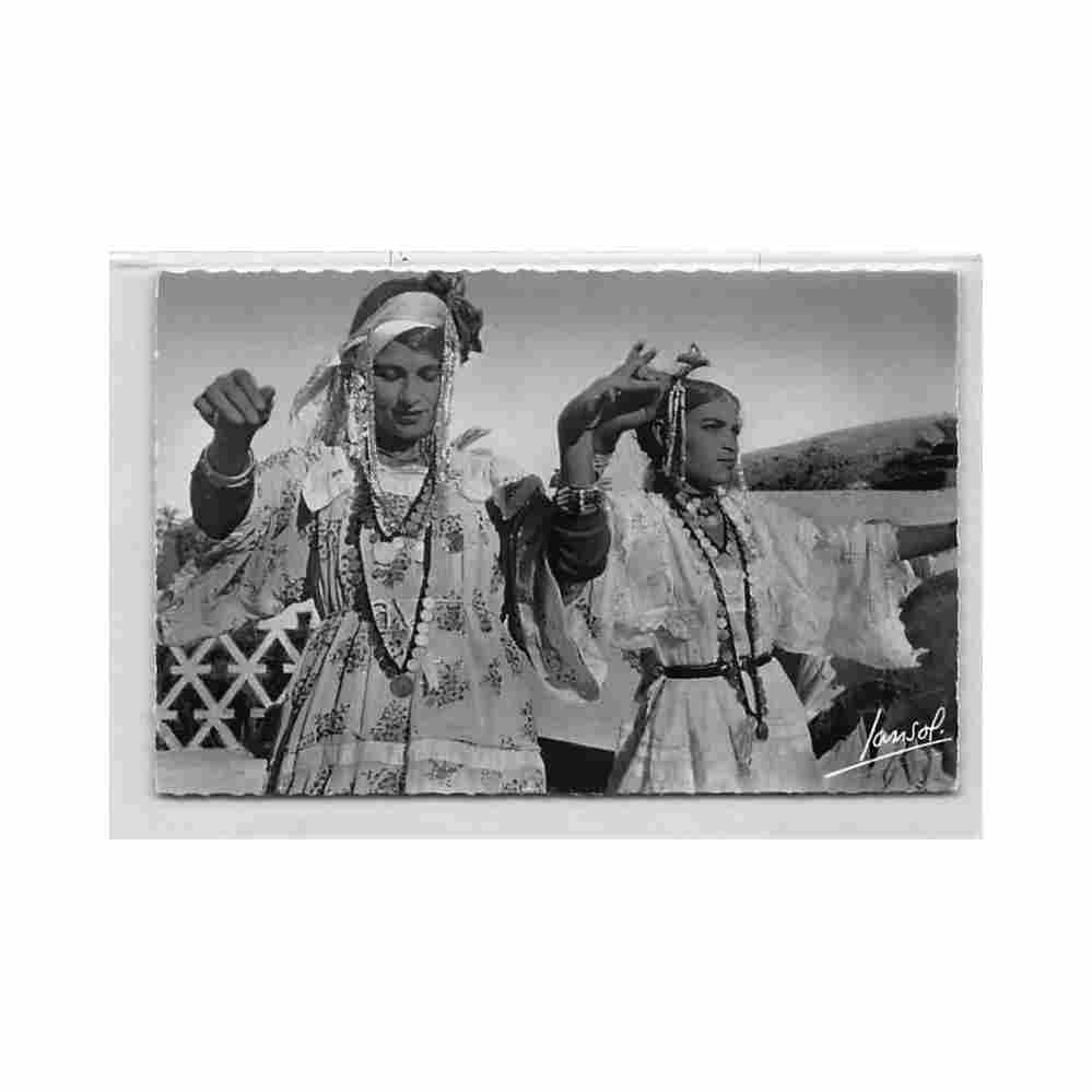 algerie danseuses du sud ouled nails ed jansol 4 Vintage A4 Photo Print