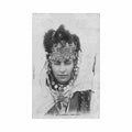 algerie femme ouled nail ed collection ideale ps 486 Vintage A4 Photo Print