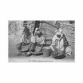 algerie femmes sub sahariennes faisant le couscous ed collection ideale ps 497 Vintage A4 Photo Print
