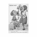 algerie illustrateur chagny dentiste arabe Vintage A4 Photo Print