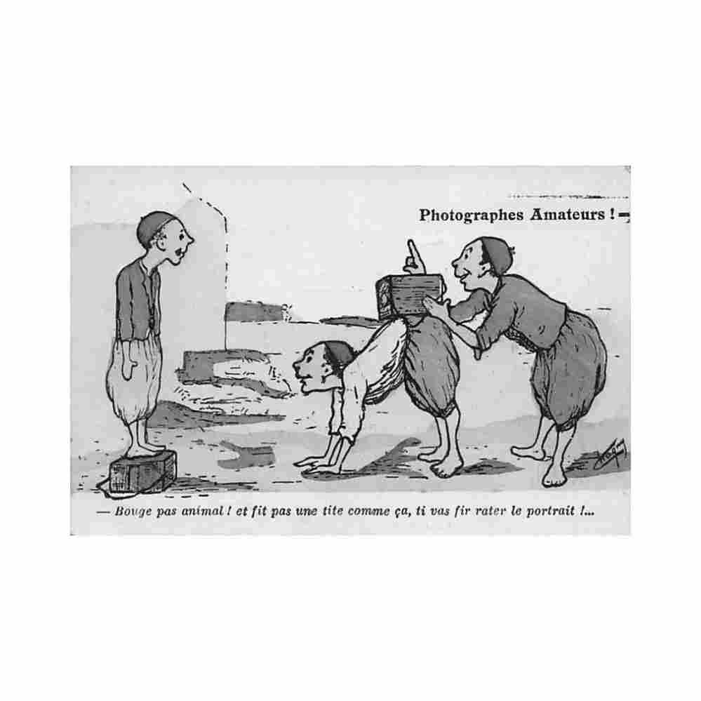 algerie illustrateur chagny es amateurs Vintage A4 Photo Print