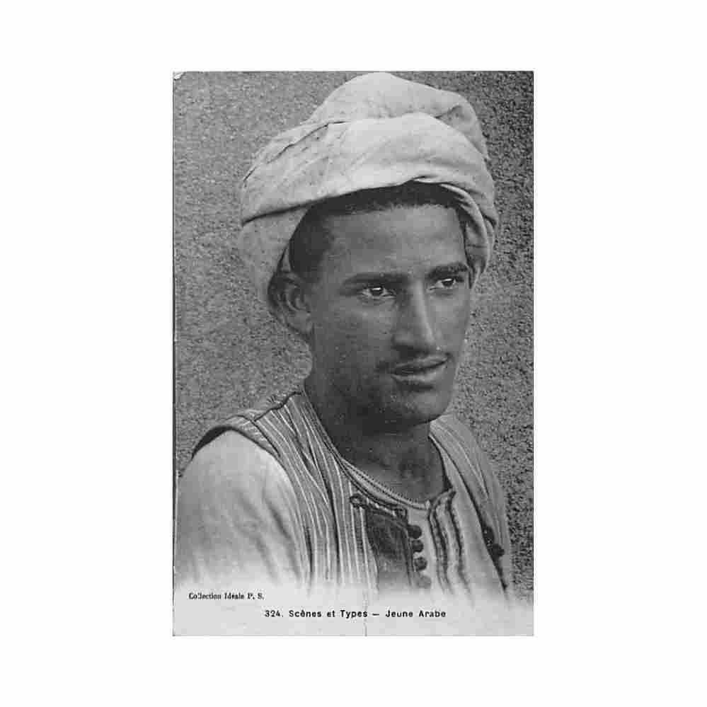 algerie jeune arabe ed collection ideale ps 324 Vintage A4 Photo Print