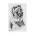 algerie jeune fille kabyle ed j geiser 161 Vintage A4 Photo Print