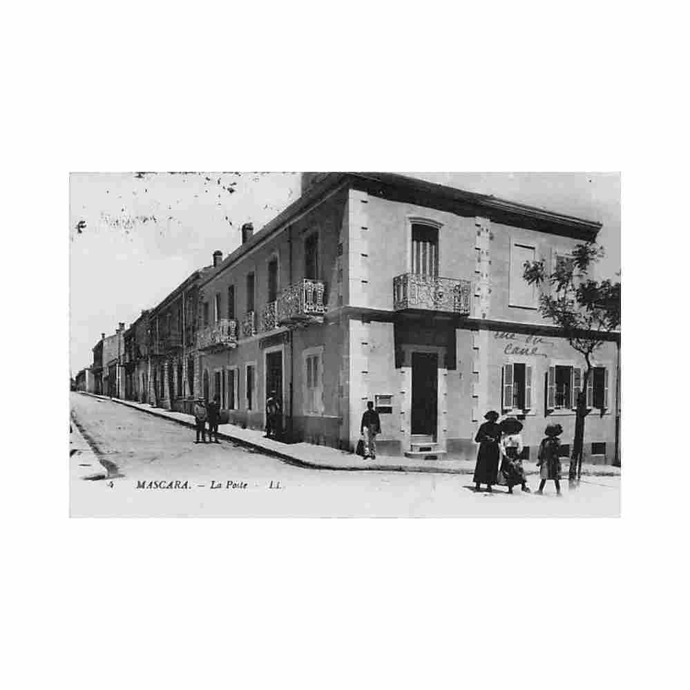 algerie mascara la poste rue du caire ed levy ll 4 Vintage A4 Photo Print