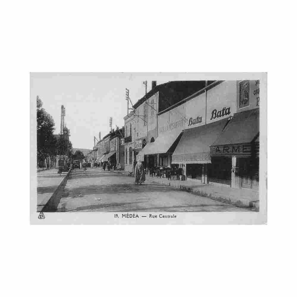 algerie medea rue centrale magasin bata ed africaines 19 Vintage A4 Photo Print