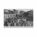 algerie oran un coin du marche ed levy ll 107 Vintage A4 Photo Print