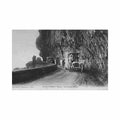 algerie route de djidjelli a bougie les grandes falaises autobus des messageries automobiles djidjelliennes carte public Vintage A4 Photo Print