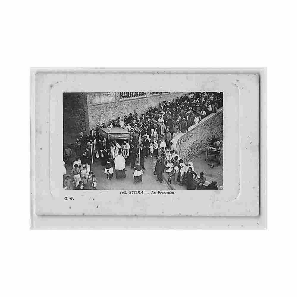 algerie stora la procession ed gg 128 Vintage A4 Photo Print