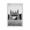 algerie timimoun la porte du soudan ed la cigogne Vintage A4 Photo Print