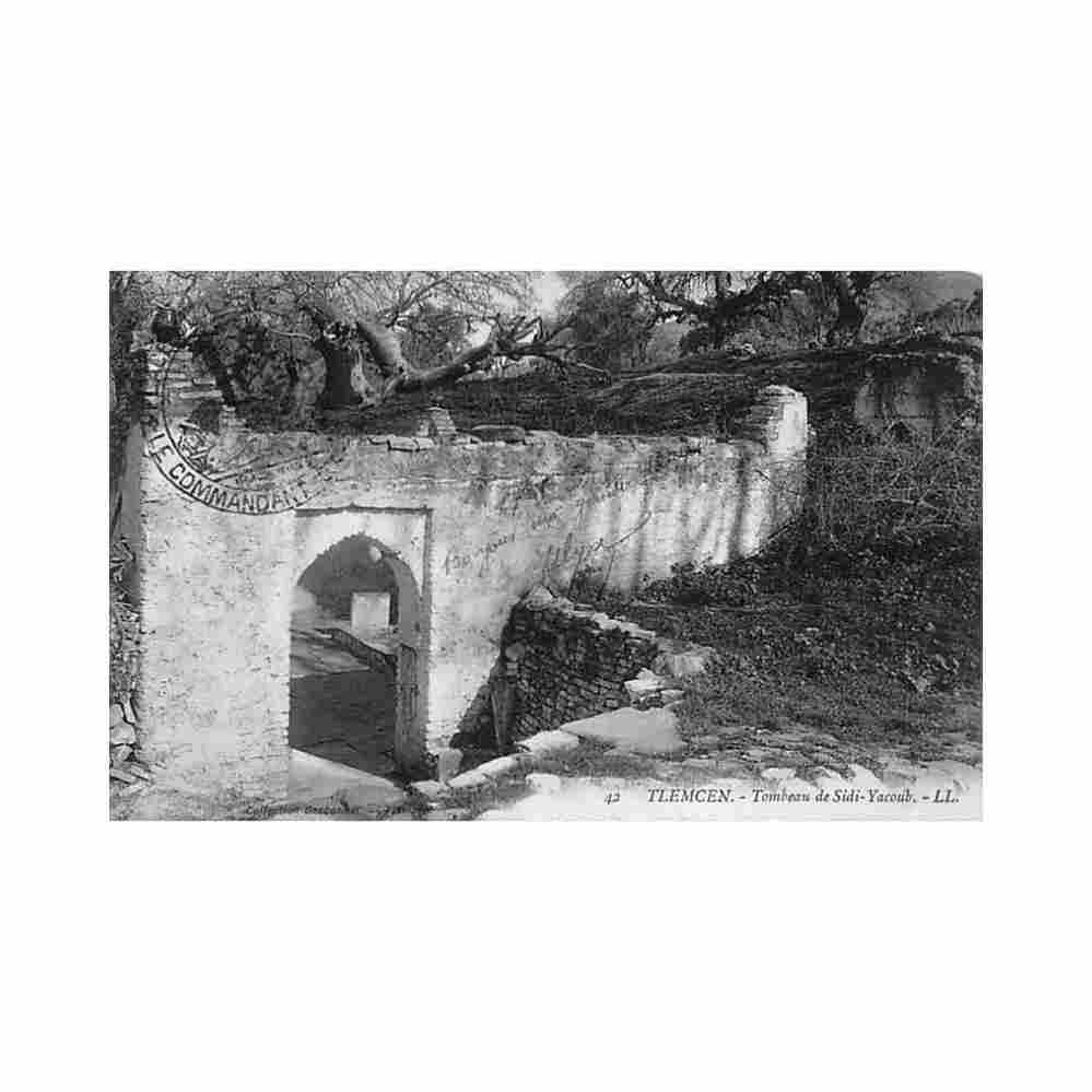 algerie tlemcen tombeau de sidi yacoub ed ll collection desbonnet 42 Vintage A4 Photo Print