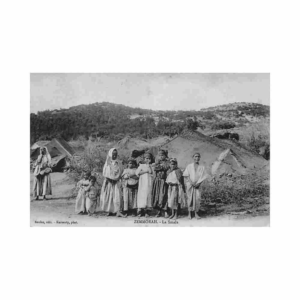 algerie zemmorah la smala Vintage A4 Photo Print