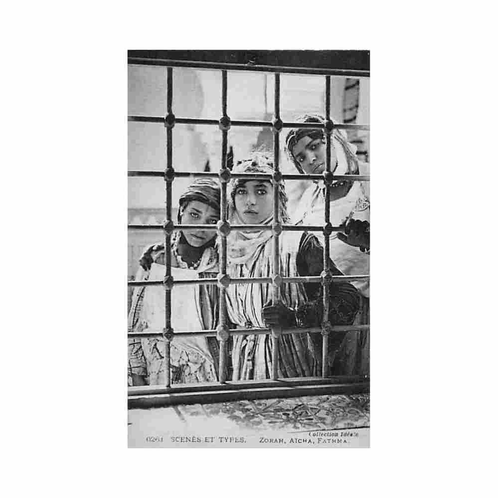 algerie zorah aicha et fathma beautes arabes ed collection ideale ps 6261 Vintage A4 Photo Print