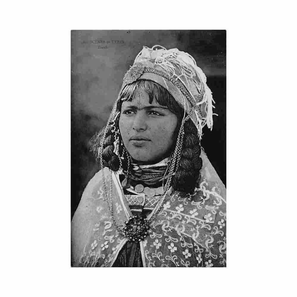 algerie zorah ed inconnu 56 Vintage A4 Photo Print