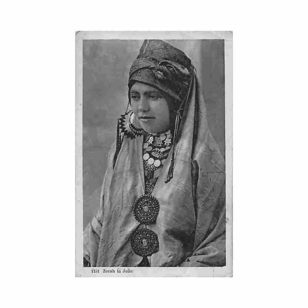 algerie zorah la jolie ed collection ideale 1151 Vintage A4 Photo Print