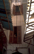 algiers alleyway window 1980s 1990s A4 Photo Print