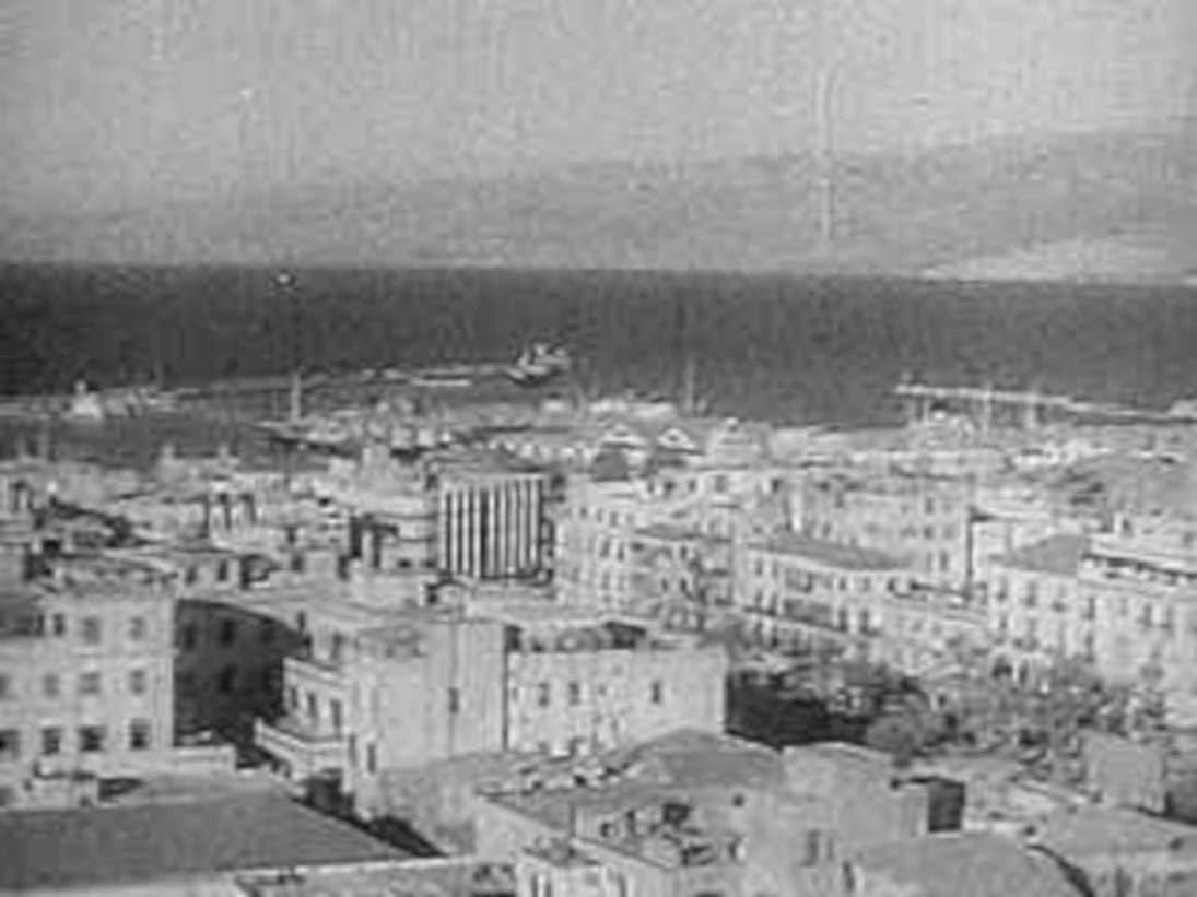 algiers harbor ships1980s 1990s A4 Photo Print